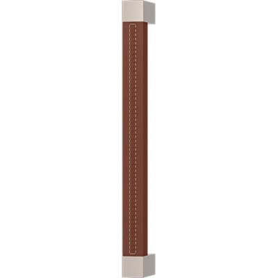 Turnstyle Designs Recess Leather Door Pulls Square Long (Stitch Out) - 225mm