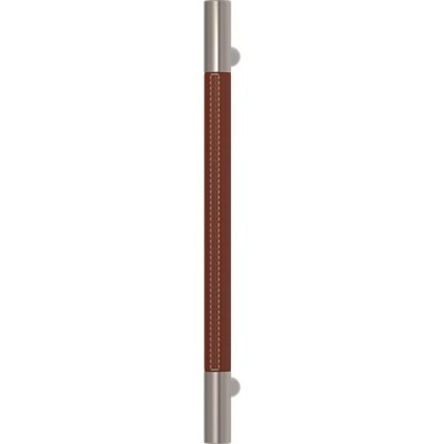 Turnstyle Designs Recess Leather Door Pulls Barrel (Stitch Out) - 300mm