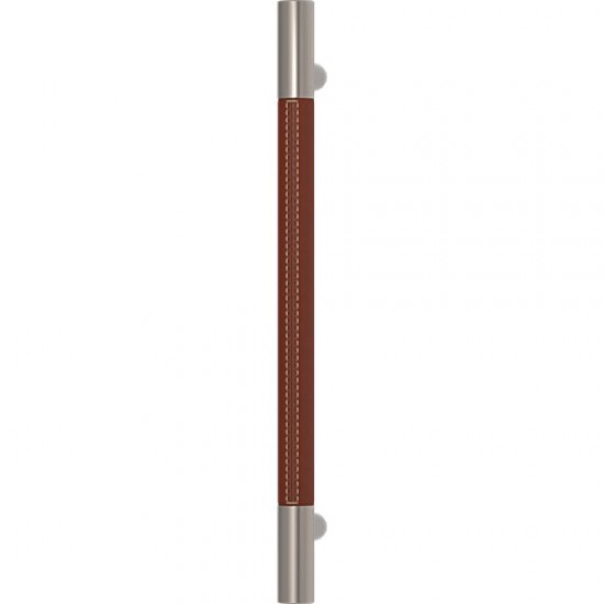 Turnstyle Designs Recess Leather Door Pulls Barrel (Stitch Out) - 300mm