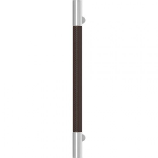 Turnstyle Designs Recess Leather Door Pulls Barrel (Stitch Out) - 400mm