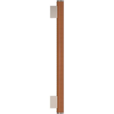 Turnstyle Designs Recess Leather Coffin Leg Door Pull (Stitch In) - 450mm