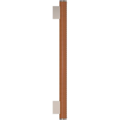 Turnstyle Designs Recess Leather Coffin Leg Door Pull (Stitch Out) - 450mm