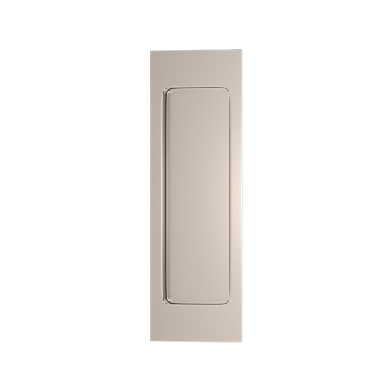 Turnstyle Designs S1955 Plain Rectangular Flush Pull